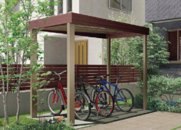 八戸駐輪場、自転車置き場工事