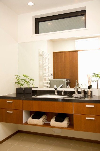 オリジナル造作洗面所