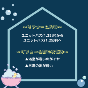 施工事例~お風呂~