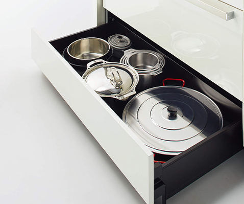 クリナップセントロコンロキャビネット下段の画像