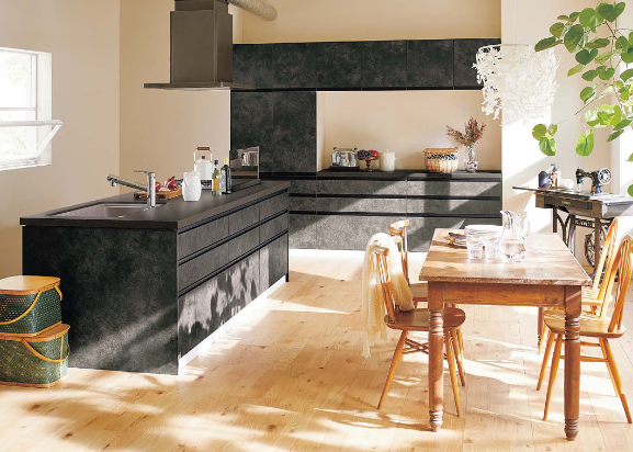 クリナップラクエララスティチャコールバージョンの画像