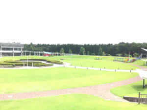 青森県三沢市航空科学館　広場の写真