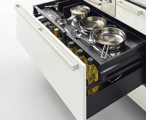 クリナップセントロコンロキャビネット中段の画像