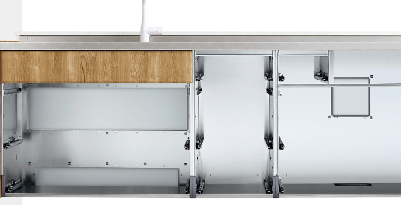 クリナップステンレスキャビネットの画像