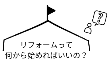 リフォームって何から始めればいいの？